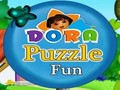 Dora puzzle zabava igrati online